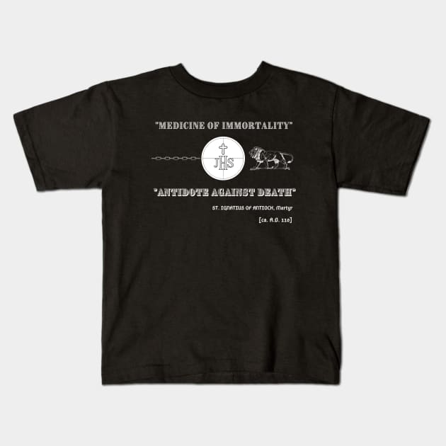 Medicine Of Immortality Kids T-Shirt by stadia-60-west